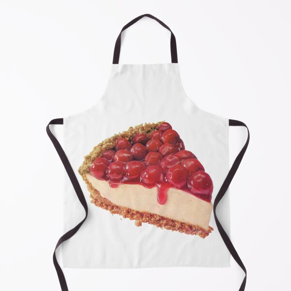 Item preview, Retro Cherry Cheesecake - 1960s Food Dessert designed and sold by The Sticker Bureau.