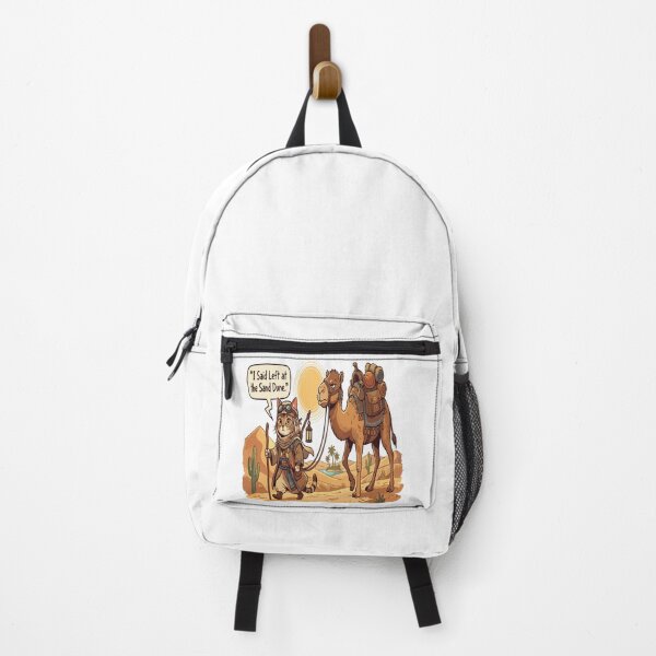 Item preview, cat camel I Said Left at the Sand Dune. designed and sold by Uglyandcute.