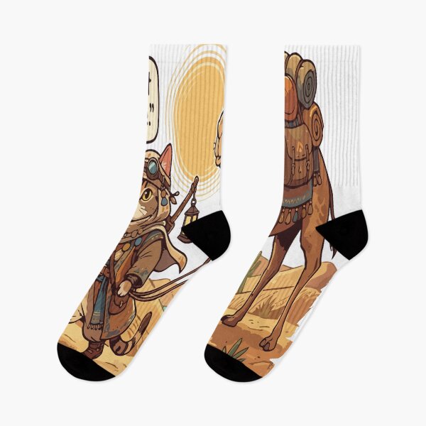 Item preview, cat camel I Said Left at the Sand Dune. designed and sold by Uglyandcute.