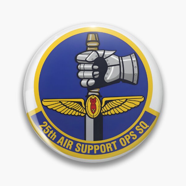 Item preview, Official Emblem of the 25th Air Support Operations Squadron (ASOS) designed and sold by CharlieDesings.
