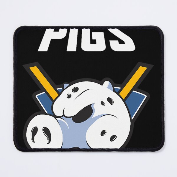 Item preview, Mighty Pigs (White Text)  designed and sold by Melkys Concepts .