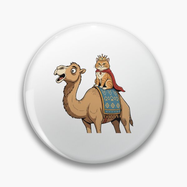 Item preview, cat camel King of the Hump designed and sold by Uglyandcute.
