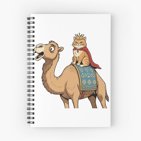 Item preview, cat camel King of the Hump designed and sold by Uglyandcute.