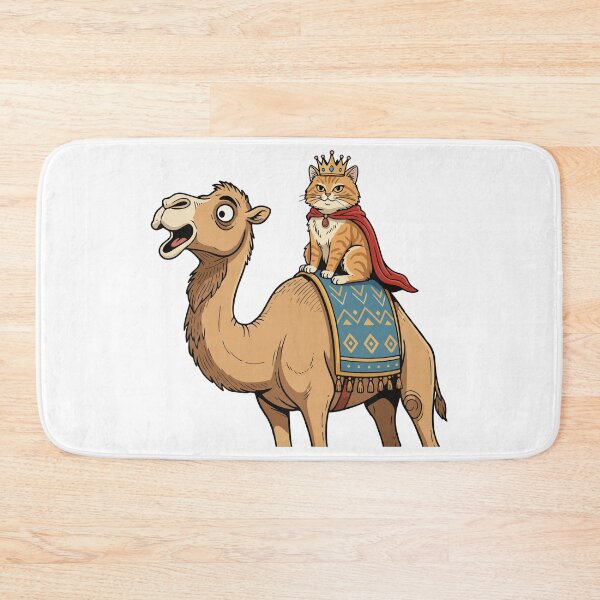 Item preview, cat camel King of the Hump designed and sold by Uglyandcute.
