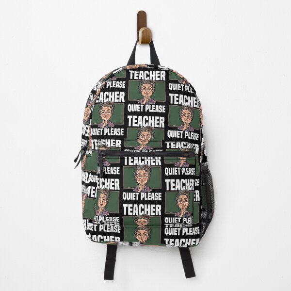 Item preview, TEACHER - QUIET PLEASE designed and sold by KEF Custom.