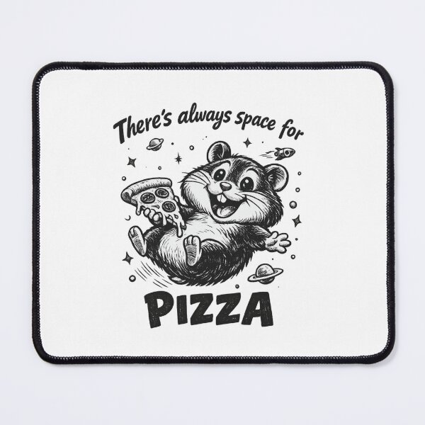 Item preview, There’s always space for pizza designed and sold by LuveraxArt.