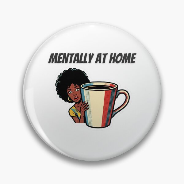 Item preview, Mentally At Home Funny Introvert Pop Art designed and sold by justgirlietingz.