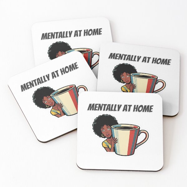 Item preview, Mentally At Home Funny Introvert Pop Art designed and sold by justgirlietingz.