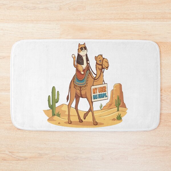 Item preview,  cat camel My Uber Has Humps designed and sold by Uglyandcute.