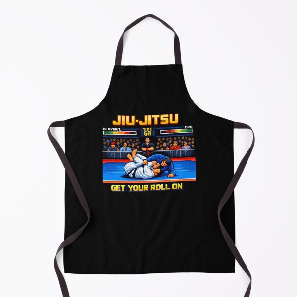 Item preview, Jiu-Jitsu Retro Video Game BJJ designed and sold by MojaveTradePost.