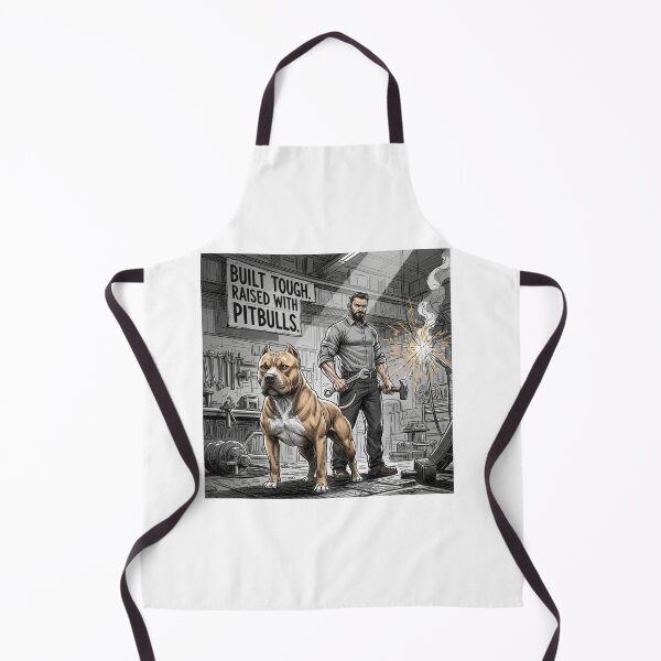 Item preview, Built Tough Raised With Pitbulls designed and sold by PetJoyPrintsCO.