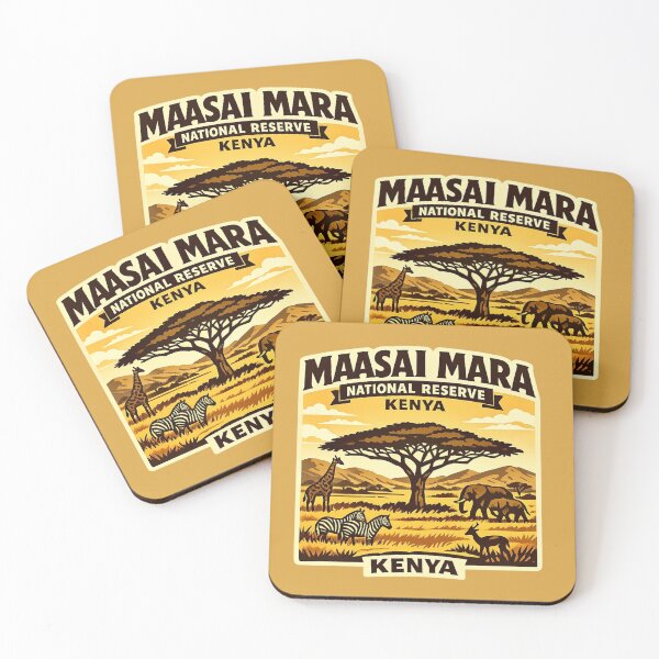 Item preview, Maasai Mara National Reserve, Kenya - Safari Wildlife designed and sold by Myra365Art.