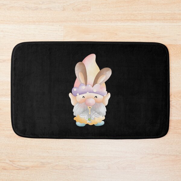 Item preview, Cute Watercolor Easter Bunny Ears Gnome Sticker in Pastel Hat designed and sold by FestivityFinds.