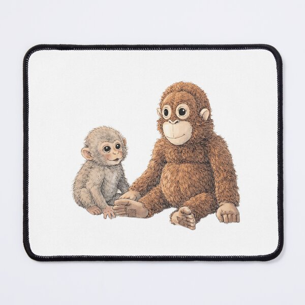 Item preview, PUNCH MACAQUE SHOWING DJUNGELSKOG ORANGUTAN PLUSH designed and sold by LIS AND MELIVERSO.