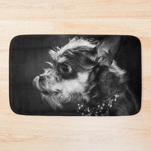 Item preview, Sophisticated Dapper Dog in Checkered Bowtie designed and sold by Avenue-Abstract.