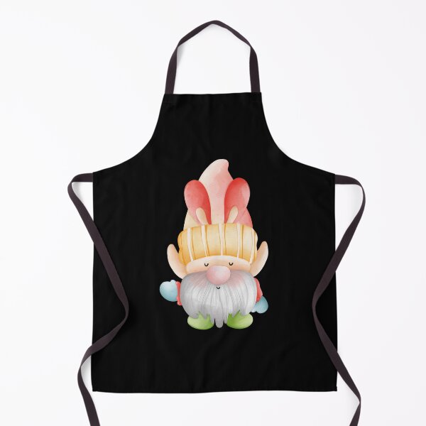 Item preview, Cute Watercolor Easter Bunny Ears Gnome Sticker (Pink Hat) designed and sold by FestivityFinds.