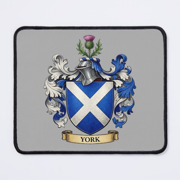 Item preview, The York Family Coat of Arms designed and sold by BagTown Clans.