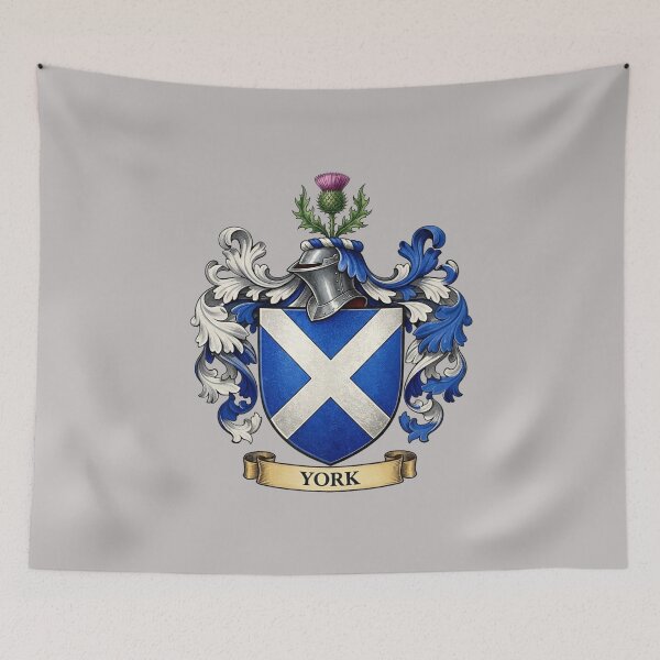 Item preview, The York Family Coat of Arms designed and sold by BagTown Clans.