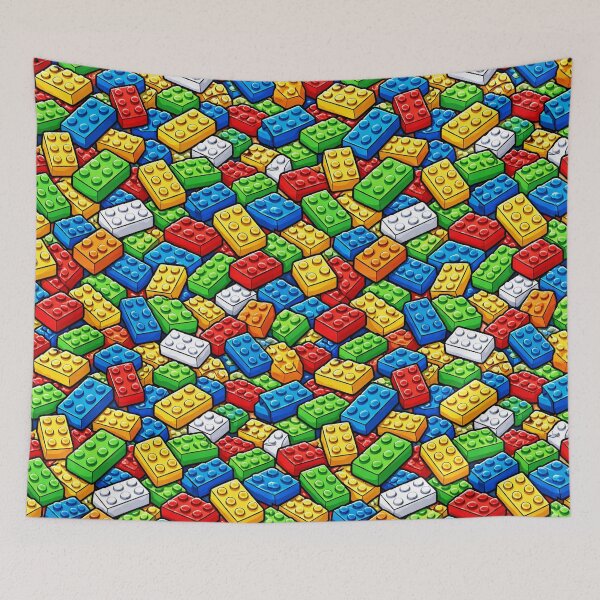 Item preview, building blocks Cartoon Pattern designed and sold by Arte Cartoon From TagTeam Group.