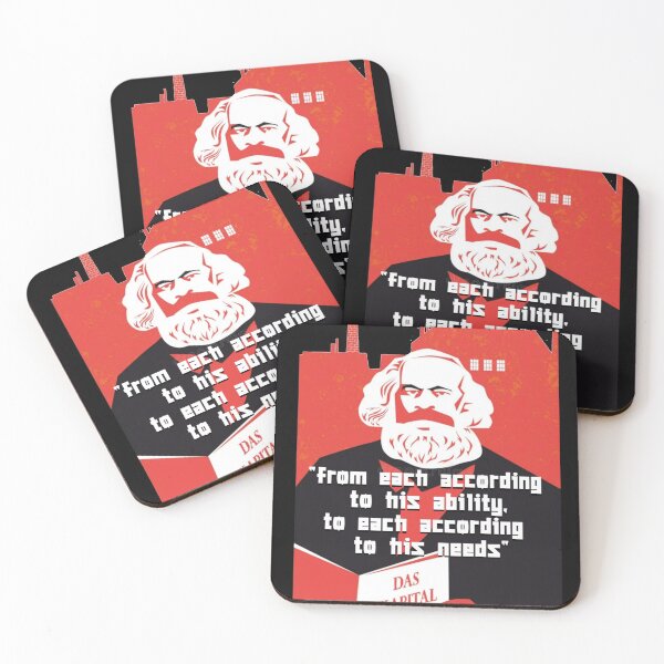 Item preview, From Each According To His Ability To Each According To His Needs Karl Marx  designed and sold by Flirt-Teez.