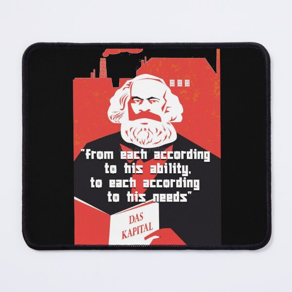 Item preview, From Each According To His Ability To Each According To His Needs Karl Marx designed and sold by Flirt-Teez.