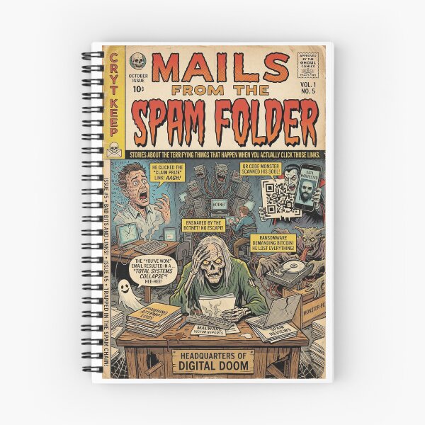 Item preview, Mails From The Spam Folder designed and sold by graficsfx.