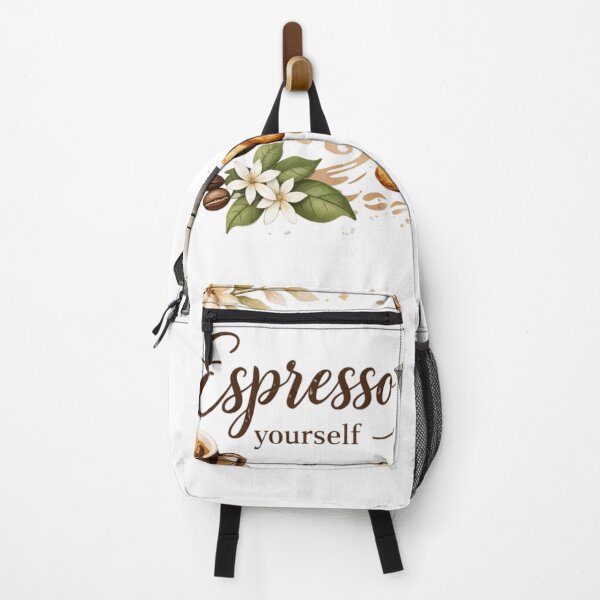 Item preview, Espresso Yourself – Cute Coffee Lover Aesthetic Quote Design designed and sold by Sanika arts .