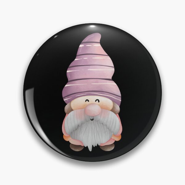 Item preview, Cute Watercolor Purple Hat Gnome Sticker | Cozy Tomte Gonk designed and sold by FestivityFinds.