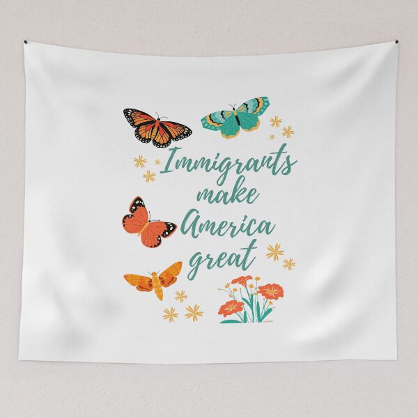 Item preview, We stand with immigrants designed and sold by RESISTANCE-AZ.
