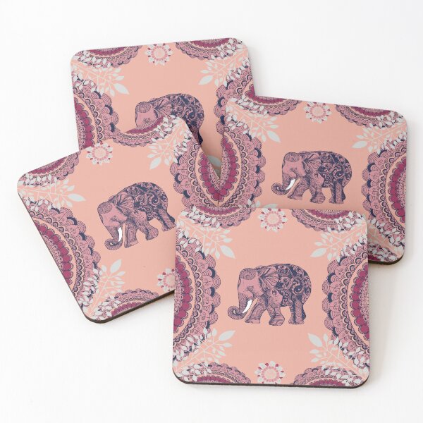Artikelvorschau, Boho-Elefant entworfen und verkauft von Rosebudstudio Halsey.