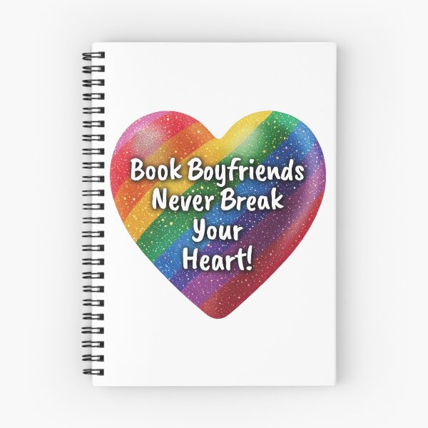 Item preview, Book Boyfriends Never Break Your Heart designed and sold by Robin Knight.