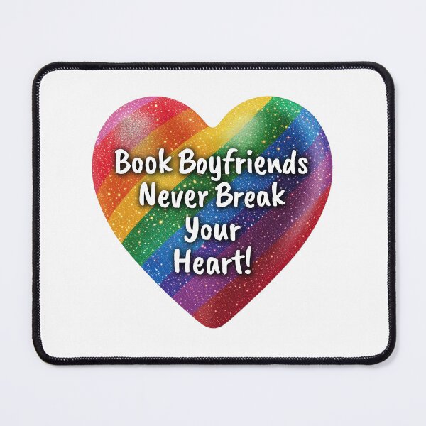 Item preview, Book Boyfriends Never Break Your Heart designed and sold by Robin Knight.