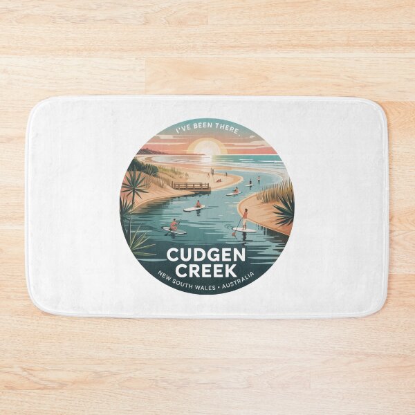 Item preview, Cudgen Creek, NSW Travel Sticker designed and sold by Random Designs.