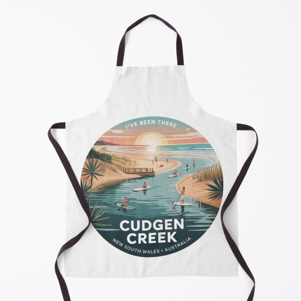 Item preview, Cudgen Creek, NSW Travel Sticker designed and sold by Random Designs.