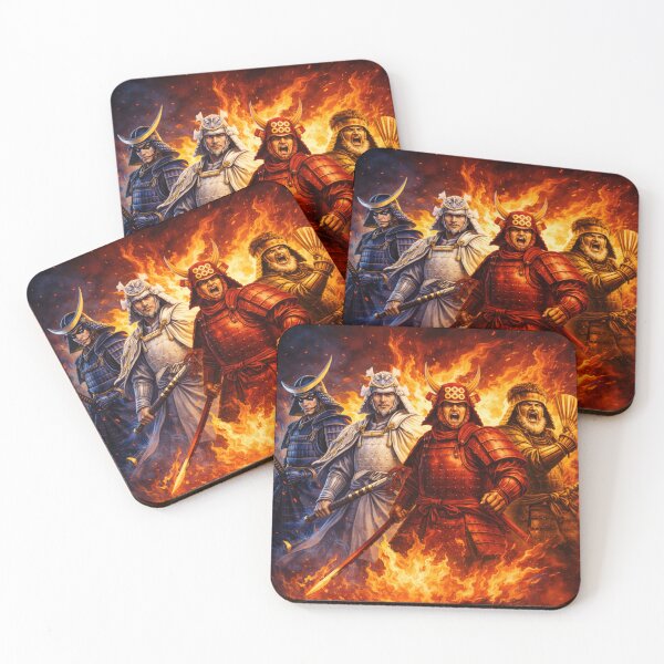 Item preview, SAMURAI: The Four Legends - 四人衆 designed and sold by NYAO-YUUKI.
