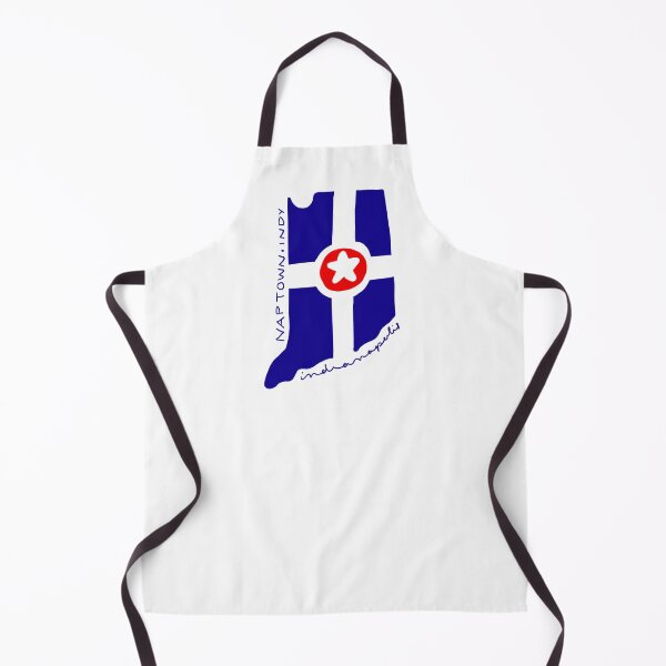 Item preview, Indianapolis Indy naptown Indiana Hoosier art flag designed and sold by Mariecobiz.