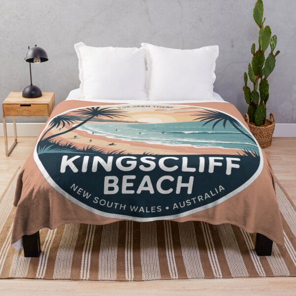 Item preview, Kingscliff Beach, NSW Travel Sticker designed and sold by Random Designs.
