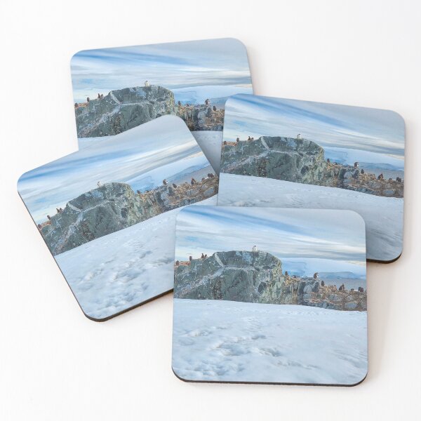 Item preview, ROCK OUTCROP OF PENGUINS designed and sold by adumont1.