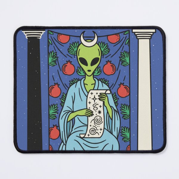 Item preview, Alien Priestess of the Cosmic Tarot designed and sold by HeyHas.