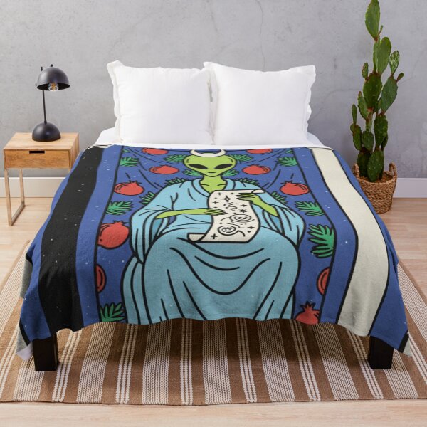 Item preview, Alien Priestess of the Cosmic Tarot designed and sold by HeyHas.