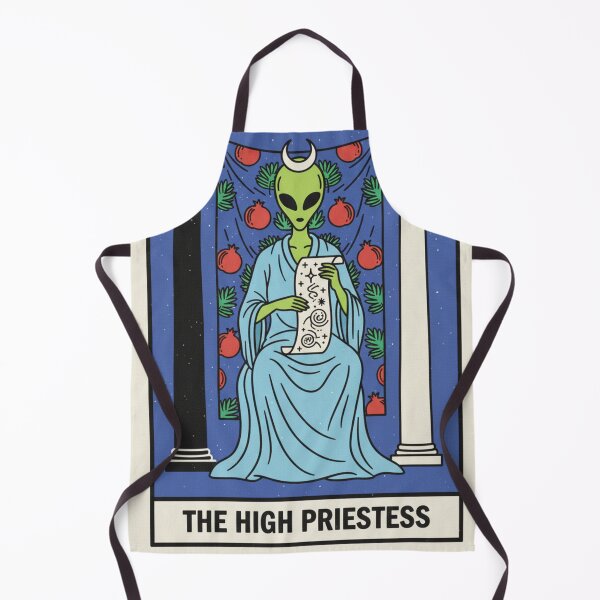 Item preview, Alien Priestess of the Cosmic Tarot designed and sold by HeyHas.
