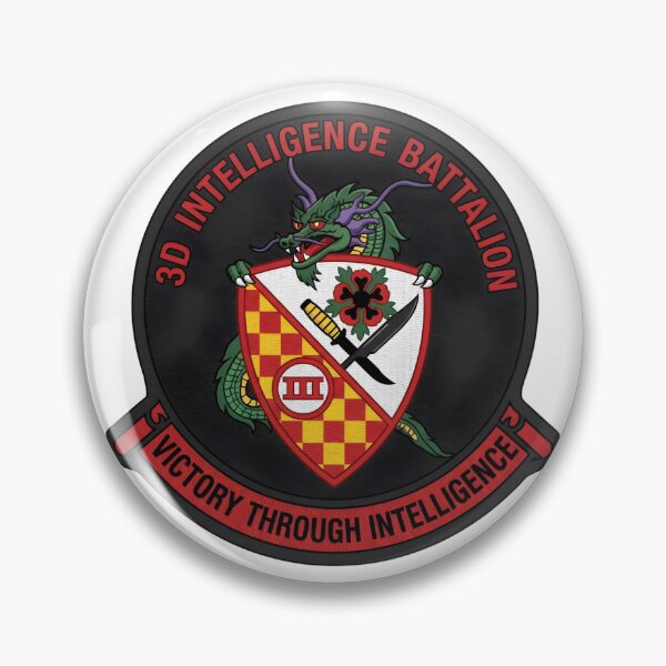 Artikelvorschau, 3D-Entwurf eines Emblems für ein Aufklärungsbataillon der Militäreinheit entworfen und verkauft von CharlieDesings.