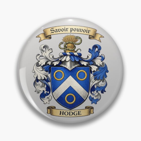 Item preview, The Hodge Family Coat of Arms designed and sold by BagTown Clans.