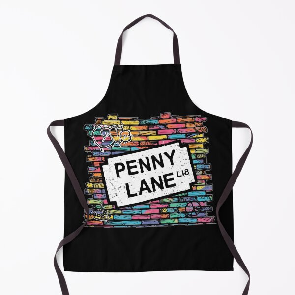 Item preview, Penny Lane Street Sign - Psychedelic Brick Wall designed and sold by Nacho Average Designs.
