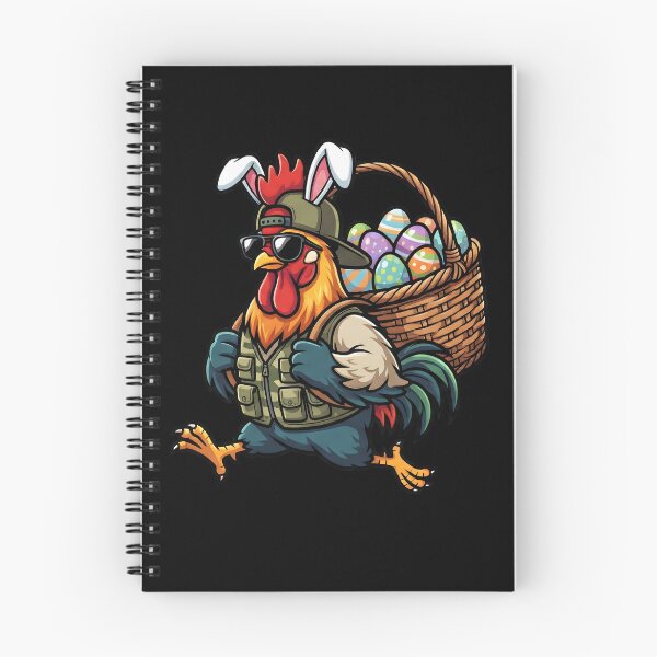 Item preview, Easter Egg Hunt Rooster Bunny Ears designed and sold by KroghDs.