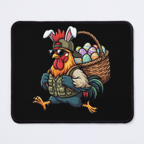 Item preview, Easter Egg Hunt Rooster Bunny Ears designed and sold by KroghDs.