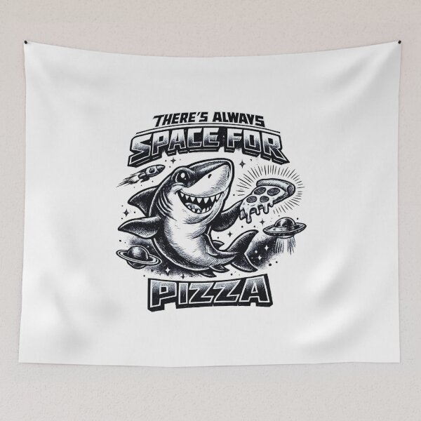 Item preview, There’s always space for pizza designed and sold by LuveraxArt.
