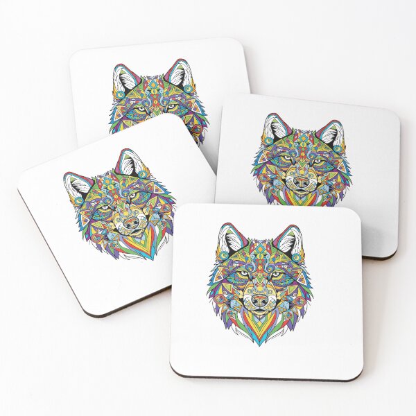 Item preview, The kind wolf designed and sold by PP&RAINBOW SHOP.