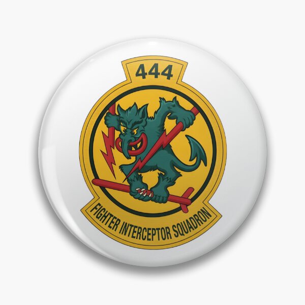 Item preview, 444th Fighter Interceptor Squadron Vintage Military Crest designed and sold by CharlieDesings.