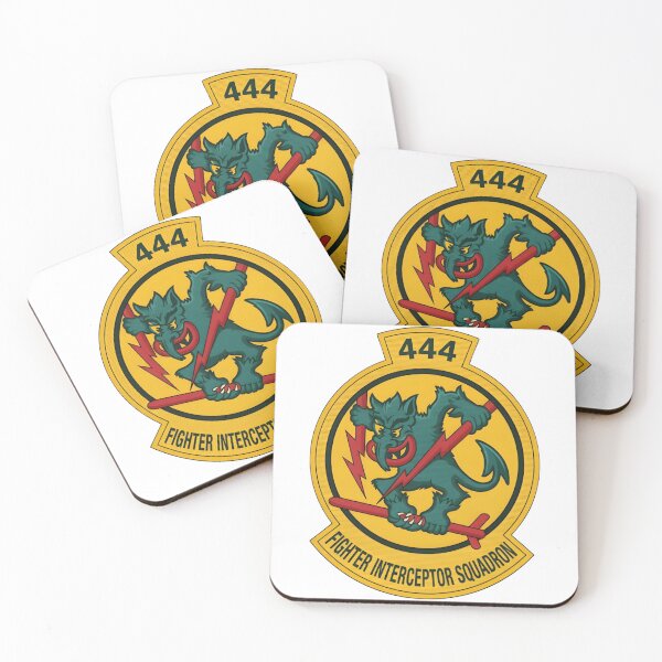 Item preview, 444th Fighter Interceptor Squadron Vintage Military Crest designed and sold by CharlieDesings.